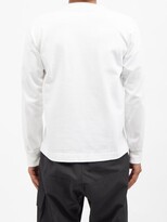 Thumbnail for your product : Snow Peak Patch-pocket Cotton-jersey Long-sleeved T-shirt - White