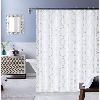 Geometric Shower Curtain The, What Is The Largest Shower Curtain