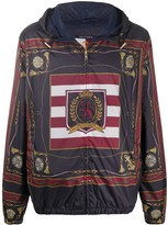 Thumbnail for your product : Tommy Hilfiger Foulard print hooded jacket