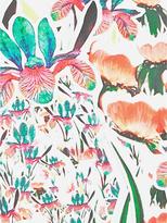 Thumbnail for your product : Coleen Orchid Print Bodycon Skirt