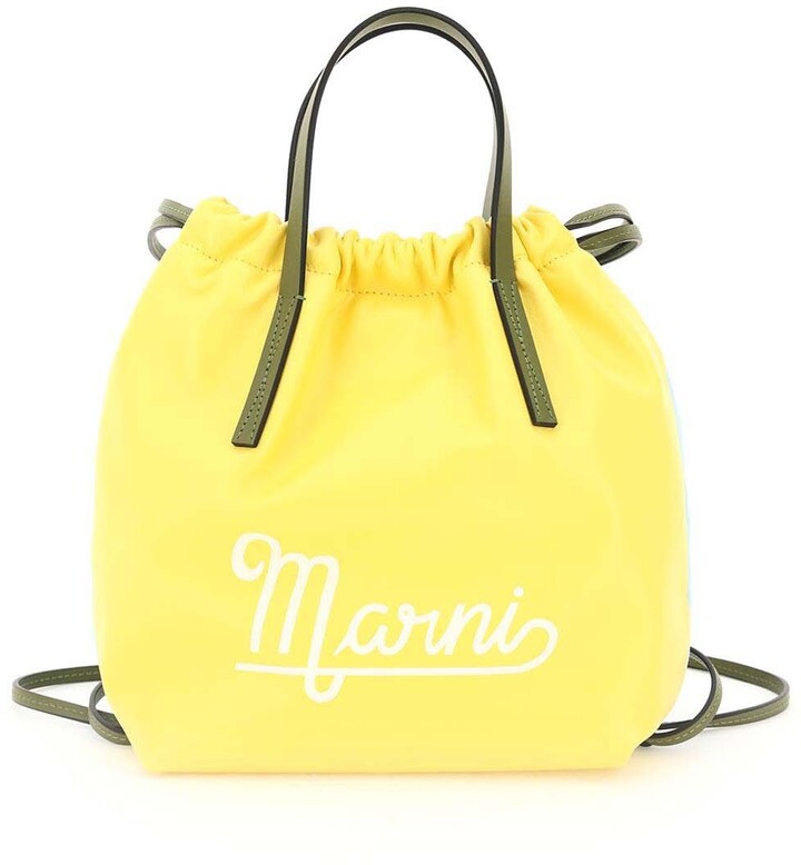 Marni Mini Backpack MARNI Backpack In Black