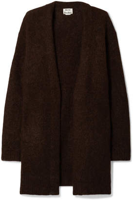 Acne Studios Raya Knitted Cardigan - Dark brown