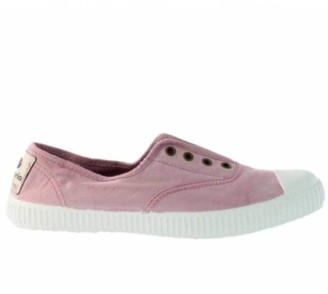 Victoria Pink Canvas Shoes - 7 - Pink