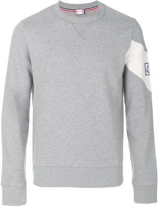 Moncler Gamme Bleu logo detail sweatshirt