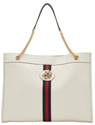 gucci white tote