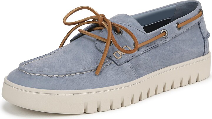Vionic Mens Uptown Boat Sneaker Vintage Blue Haze 11.5 W