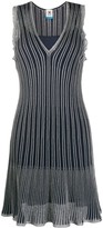 Thumbnail for your product : M Missoni Ribbed Sleeveless Mini Dress