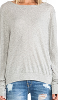 Thumbnail for your product : Wildfox Couture Varsity Basic Tissue Jersey Baggy Beach Jumper