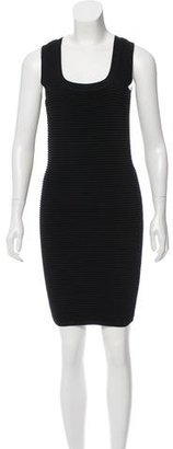 Torn By Ronny Kobo Textured Bodycon Dress