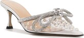 Thumbnail for your product : MACH & MACH Bow detail embellished mules