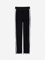 Thumbnail for your product : Zadig & Voltaire Deana straight mid-rise stretch-denim jeans