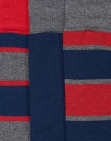 Thumbnail for your product : Original Penguin 3 Pack Socks Mixed Stripe