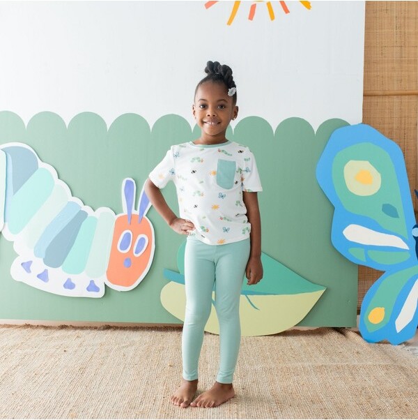 Kyte Baby Toddler Crew Neck Tee in The Very Hungry Caterpillar™ and Friends The Very Hungry Caterpillar™ and Friends 6T