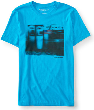 Aeropostale Mens Train Imagery Graphic T Shirt