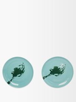 Thumbnail for your product : Serax X Ottolenghi Set Of Two Feast Medium Plates - Light Turquoise