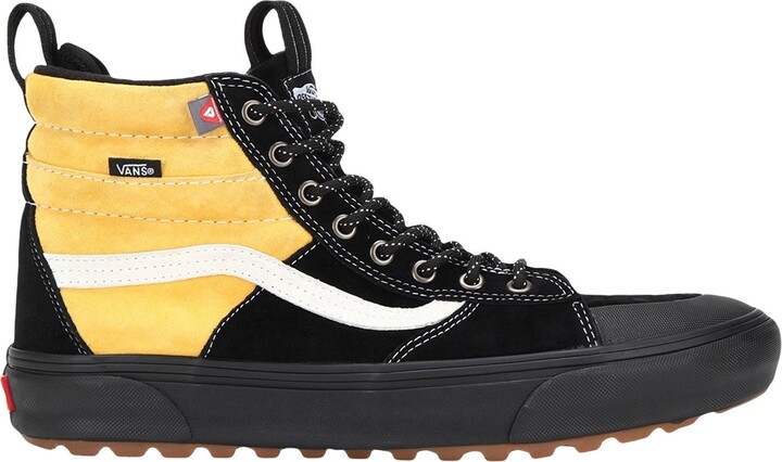 high top yellow vans