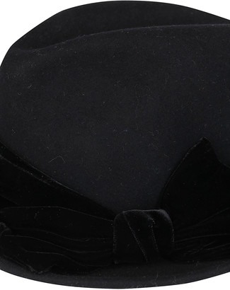 CA4LA Black Wool Hat