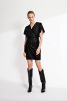 Thumbnail for your product : Suncoo Carol Dress Black