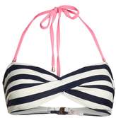 Thumbnail for your product : Ted Baker Texture Stripe Bandeau Bikini Top