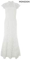 Thumbnail for your product : Next Womens Monsoon Ivory Emilie Lace Bridal Maxi Dress