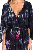 Thumbnail for your product : Blu Moon Angel Sleeve Slits Maxi