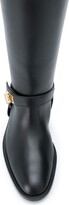 Thumbnail for your product : Givenchy Calf Leather Riding Boots