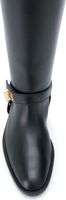 Givenchy Calf Leather Riding Boots
