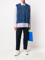 Thumbnail for your product : Junya Watanabe Man X Levi's Denim Shirt Jacket Hybrid