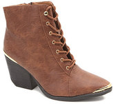 Thumbnail for your product : Qupid Newton Gold Toe Boots