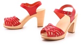 Thumbnail for your product : Swedish Hasbeens Braided Sky High Sandals