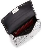 Thumbnail for your product : Valentino Garavani Medium Rockstud Spike Metallic Leather Shoulder Bag