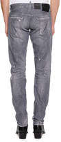 Thumbnail for your product : DSQUARED2 Men's Distressed Slim-Fit Jeans