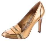Thumbnail for your product : Gucci Leather Loafers Pumps