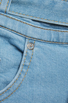 Thumbnail for your product : VVB Belted High-rise Flared Jeans