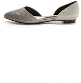 Thumbnail for your product : Alice + Olivia Hilary Glitter d'Orsay Flats