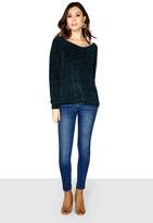Thumbnail for your product : Girls On Film Emerald Green Knot Back Jumper