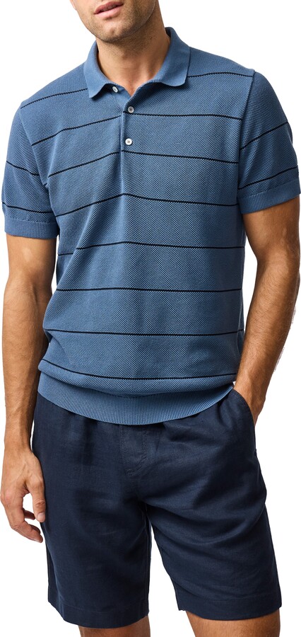 Turners Bay Stripe Polo