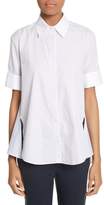 Thumbnail for your product : Adam Lippes Stripe Cotton Trapeze Shirt