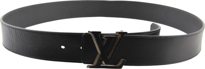 Louis Vuitton Taiga Leather Belt Black Pony-style calfskin ref.734362 -  Joli Closet
