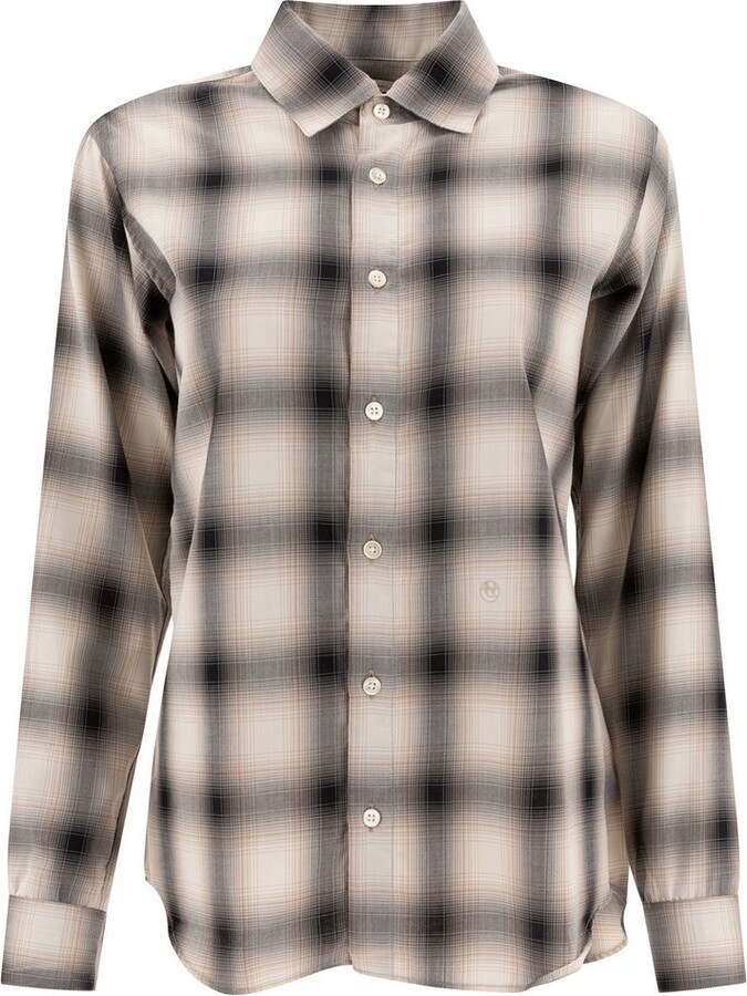 Nanamica Classic Fit Plaid Shirt