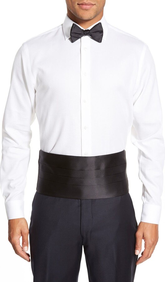 David Donahue Cummerbund & Pre-Tied Bow Tie Set