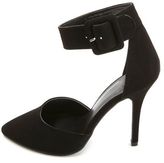 Thumbnail for your product : Charlotte Russe D'Orsay Ankle Strap Pointed Toe Heels