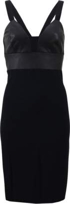 Narciso Rodriguez Nappa Bustier Fitted Dress