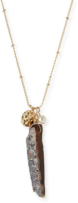 Jules Smith Designs Triple-Charm Long Necklace