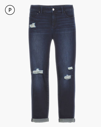 Chico's Repaired Girlfriend Crop Jeans