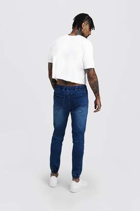 boohoo Loose Fit Cropped T-Shirt With Faded Graphic