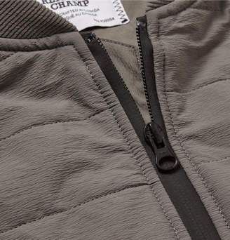 Reigning Champ Quilted Stretch-Shell Gilet