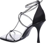 Thumbnail for your product : DSQUARED2 Holiday Party Black Sandals