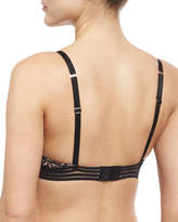 Thumbnail for your product : Stella McCartney Fleur Dancing Soft-Cup Bra, Blue