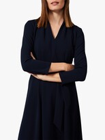 Thumbnail for your product : Phase Eight Maretta Pleat Tie Waist Dress, Navy